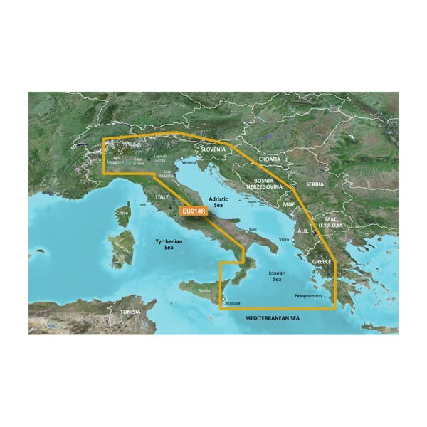 Garmin Garmin VEU014R-Italy, Adriatic Sea