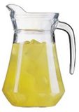 Luminarc Glazen schenkkan/sapkan - 1,3 liter - met handvat - water - limonade