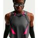 Nike AeroSwift Hardloopshirt Dames - grijs, roze, Maat L