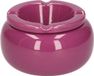 Cepewa Stormasbak - paars - rond - 11 cm - keramiek - asbak voor buiten - terras asbak