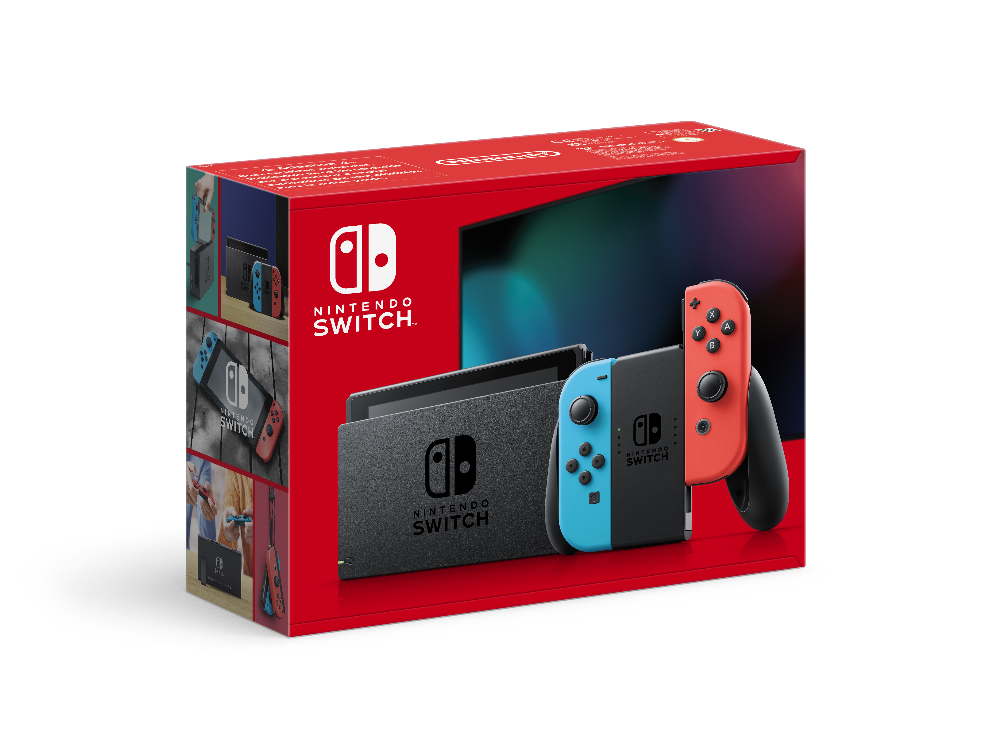 Nintendo Switch Console - Blauw / Rood 32GB / blauw, grijs, rood
