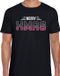 Bellatio Decorations Merry xmas disco Kerst t-shirt - zwart - heren - Kerstkleding / Kerst outfit XL