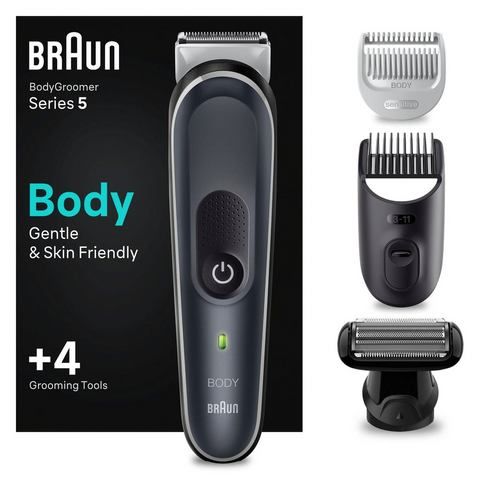 Braun Bodygroomer Series 5 5370 - Voor Heren - Zwart