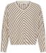 b.young BYRUNI SWEAT 2 V-hals sweater met lange mouwen voor dames - Port Royale Mix - Maat L