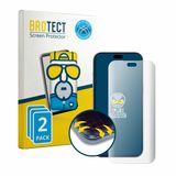 BROTECT Screenprotector voor Apple iPhone 18 Pro Max - Folie Beschermfolie matte volledig dekking 2 Stuks