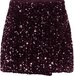 ONLY - ONLANIKA HW SEQUINS SKORT WVN - Violet - Meisjes - Rokken
