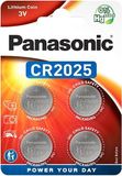 Panasonic CR2025 Lithium Coin Cell Battery - 48 Pack