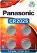 Panasonic CR2025 Lithium Coin Cell Battery - 48 Pack