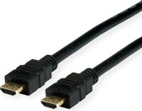 Value HDMI Ultra HD Kabel met Ethernet, M/M, zwart, 2 m