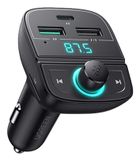 Ugreen Émetteur FM Bluetooth avec 3 ports USB Noir