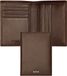HUGO BOSS Leren Kaarthoes Classic Smooth Card Case Brown Bruine