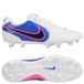Nike Tiempo Ligera Pro Fg Attack - Wit/zwart/racer Blue/roze - Natuurgras (Fg), maat 39