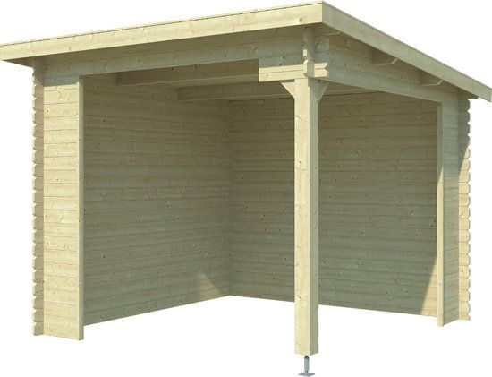 Outdoor Life Products Blokhut Lara 275 x 275 cm