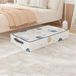 Merkloos Opbergdoos onder het bed - 80 * 50 * 20 cm - XL - Blauw-wit