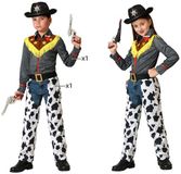Atosa Cowboy/Cowgirl déguisement Woody - pour enfants - 2 pièces - Western/Far West 140