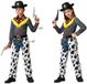 Atosa Cowboy/Cowgirl déguisement Woody - pour enfants - 2 pièces - Western/Far West 140
