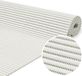 ANRO Tapis de bain Blanc 2x220cm Antidérapant Tapis de douche Lavable Séchage rapide