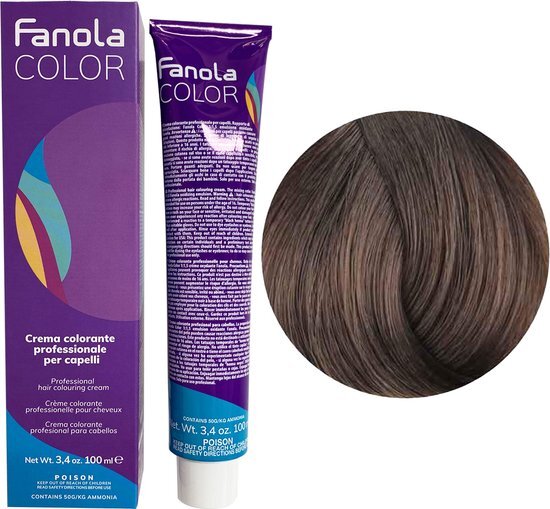 Kapperskorting Fanola Cream Color 7.1 Medium Blonde Ash 100ml