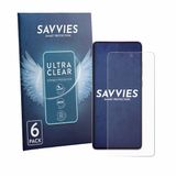 Savvies Screenprotector voor Motorola Moto G Stylus 5G 2026 - Folie Beschermfolie transparant 6 Stuks