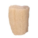 Niyok Loofah spons natuur – peelingspons voor lichaam en gezicht | Natuurlijke loofa-spons voor zachte reiniging en lichaamscrub, met koord om op te hangen, veelzijdig inzetbaar