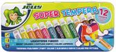 Jolly Verf set Super Tempera 7,5 ml 12 kleuren kinderverf