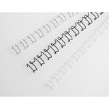 GBC MultiBind Draadbinderrug, 14 mm, wit, 100 stuks