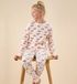 Little Label - Liv Pyjama Meisjes - Lichtroze Strikjes - 4Y/98-104