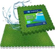 Comfortpool Foam Tegels – Extra Dikke 1,4 cm Puzzeltegels | 5 stuks – 60x60 cm | Voor Zwembad, Jacuzzi, Speelmat, Tuin & Fitness | Isolerend & Comfortabel