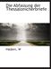 Die Abfassung der Thessalonicherbriefe