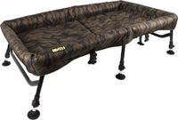 Faith Carp Tackle Faith Camou Cradle XXL - Onthaakmat - Verstelbaar Opvouwbaar Aluminium Frame - Carp Cradle - 125x70x32cm