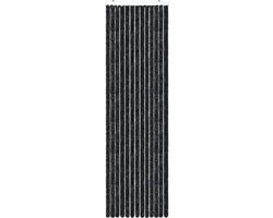 vidaXL Vliegengordijn - 120x220 cm - chenille - groen