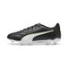 PUMA Unisex King 20 Play FG/AG voetbalschoen, zwart wit goud, 9 UK, Puma Zwart PUMA Wit PUMA Goud, 43 EU