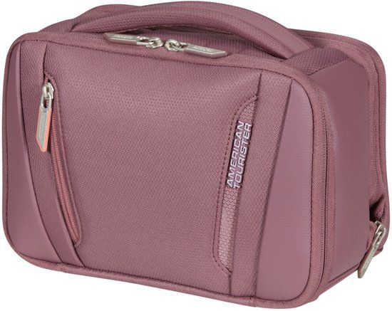 American Tourister Wanderlite Wash Bag - Uitbreidbaar 5/8 liter - 20x26x15/18 cm - galactic mauve