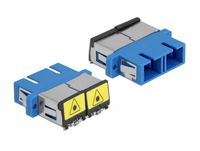 DeLOCK Glasvezeladapter SC/SC Blauw