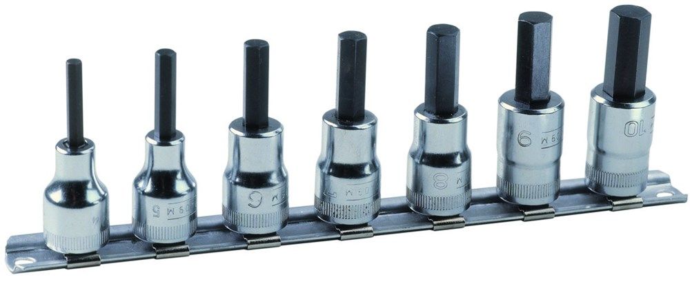 Bahco 3/8" 7-delige dopsleutelset 4-10mm
