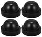 Omgoods - Lot de 4 protections en tissu pour phares de voiture - En caoutchouc, diamètre intérieur de 100 mm