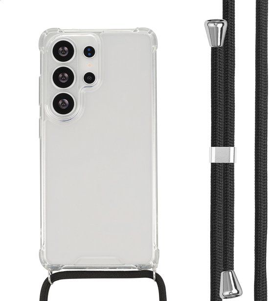imoshion Hoesje - Geschikt voor Samsung Galaxy S26 Ultra - Backcover met koord - Zwart
