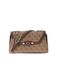 GUESS schoudertas handtas Lindsey Convertible Xbody Flap Latte Logo Lichtbruin