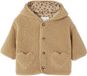 Vertbaudet Sherpa jas voor baby's met luipaard printvoering