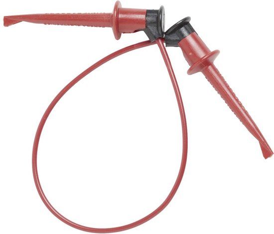 Pomona Electronics 3781-24-0 Meetsnoer Krokodilklem Krokodilklem 0.60 m Zwart 1 stuk(s)