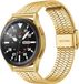 By Qubix Qubix Stalen bandje Goud Geschikt voor Xiaomi Mi Watch / Xiaomi Watch 2 / Xiaomi Watch S1 / S2 / S3 / S4 (47mm)