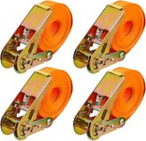 Merkloos Spanbanden met ratel - set van 4 - 5 meter - 500 kg