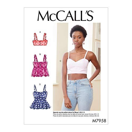 McCall's M7958A Misses' Tops - Diverse