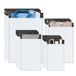 AiQInu Verzendtassen, gevoerde verzendzakken met sterke lijm, waterdicht en scheurvast. Verzendzakken voor kleding, boeken en accessoires (4 maten)