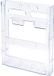 Deflecto 772001 Folderhouder Transparant DIN A4 staand 1 stuk(s)