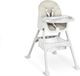Ricokids Kinderstoel voor baby's, 3-in-1, kinderstoel vanaf 6 maanden, eetstoel met veiligheidsgordel, inklapbaar, onderhoudsvriendelijk, in hoogte verstelbaar frame, meegroeiend, afneembare eetplank