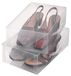 Ordinett Set van 2 schoenhouders L Top Class, polypropyleen, wit, medium