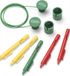Room Copenhagen Ophanglijn 1 mètre polypropylène jaune/vert/rouge 8 pièces