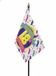 Merkloos / Sans marque Shoppartners Bv Zwaaivlaggen - Happy 18th Birthday - mini vlag - versiering - polyester - 10 x 15 cm