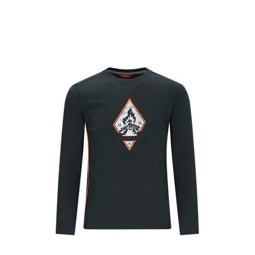 TYGO & vito longsleeve donkergroen
